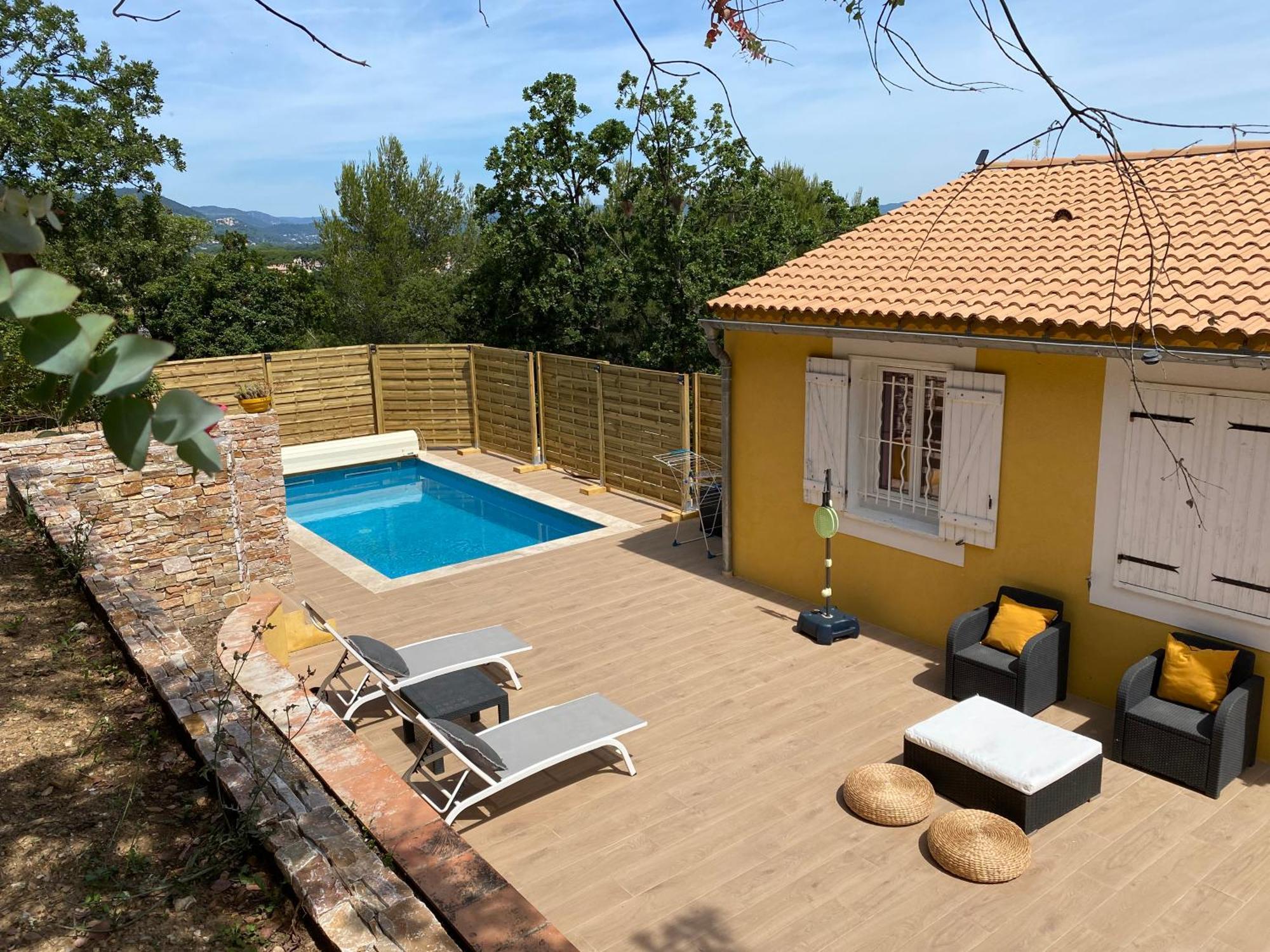 Magnifique Villa Avec Piscine, Sauna Et Hammam ラ・クロ エクステリア 写真